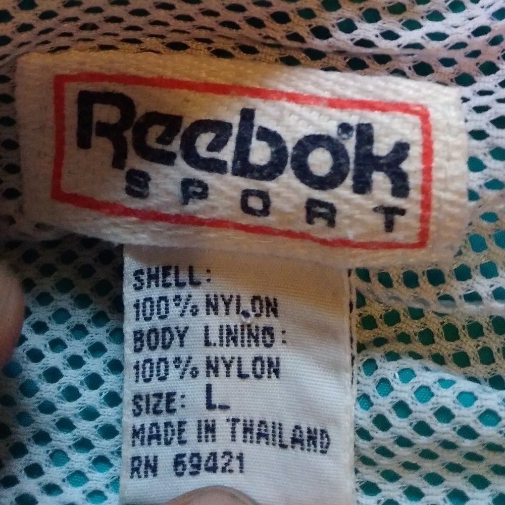 Vintage Reebok Sport Color Block Windbreaker - Picture 7 of 7